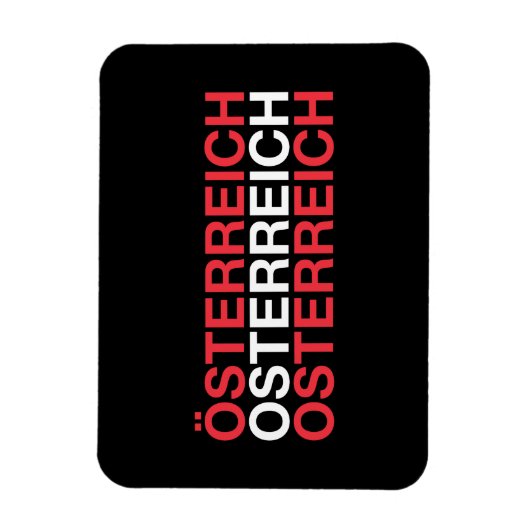 OOSTENRIJK MAGNEET (Verticaal)