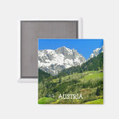 OOSTENRIJK, MAGNEET (Voorkant / Achterkant)