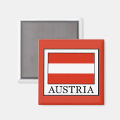 Oostenrijk Magneet (Voorkant / Achterkant)