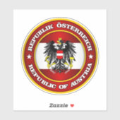 Oostenrijk Medalion Sticker (Vel)