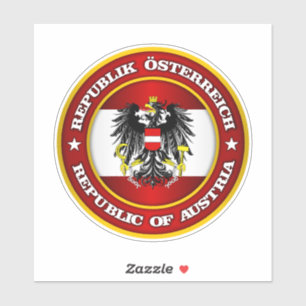 Oostenrijk Medalion Sticker