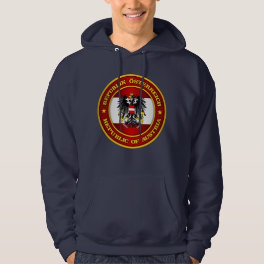 Oostenrijk Medallion Apparel Hoodie (Voorkant)