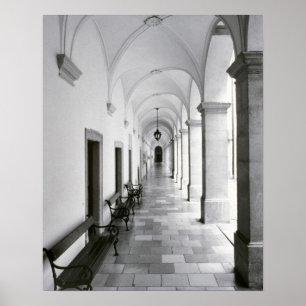 Oostenrijk, Melk. Melk Abbey, de beste van Oostenr Poster