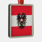 Oostenrijk Metalen Ornament (Rechts)