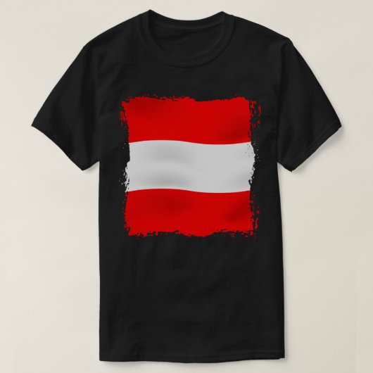 Oostenrijk Natie T-shirt (Design voorkant)