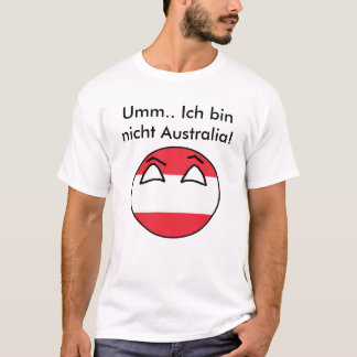 Oostenrijk niet Australië Country Ball T-shirt