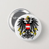 Oostenrijk Officieel symbool wapenschild heraldry Ronde Button 5,7 Cm (Voorkant /achterkant)