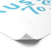 Oostenrijk om te skiën. poster (Hoek)