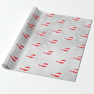 Oostenrijk Oostenrijkse Vlag Kaart Cadeaupapier