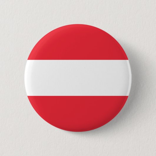 Oostenrijk - Oostenrijkse vlag Ronde Button 5,7 Cm (Voorkant)