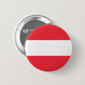 Oostenrijk - Oostenrijkse vlag Ronde Button 5,7 Cm (Voorkant /achterkant)