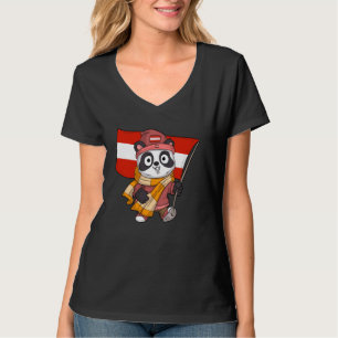 Oostenrijk Panda Beer Oostenrijks Fans T-shirt