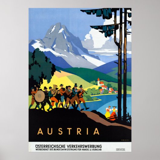 Oostenrijk Parade - Oostenrijk Poster (Voorkant)