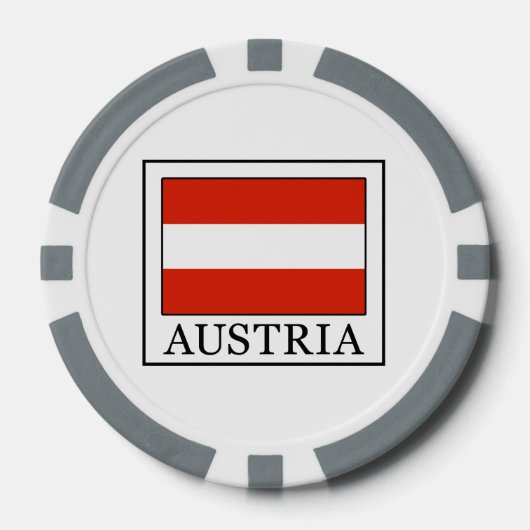 Oostenrijk Pokerchips (Voorkant)