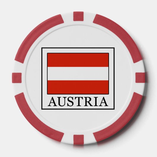 Oostenrijk Pokerchips (Voorkant)