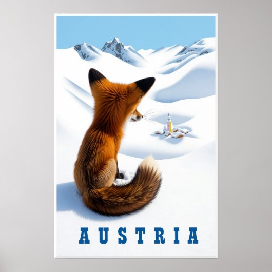 Oostenrijk poster (Voorkant)