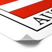 Oostenrijk Poster (Hoek)