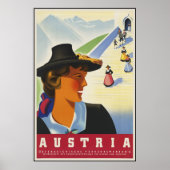 Oostenrijk Poster (Voorkant)
