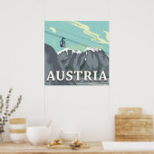 Oostenrijk Poster (Keuken)