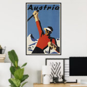 Oostenrijk Poster (Thuiskantoor)