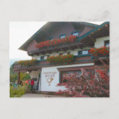 Oostenrijk, postkantoor Zillertal, kantoor Briefkaart (Voorkant)