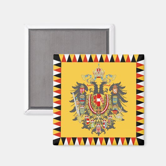 Oostenrijk Rijk Magneet (Voorkant / Achterkant)