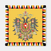 Oostenrijk Rijk Magneet (Voorkant)