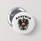 Oostenrijk Ronde Button 5,7 Cm (Voorkant /achterkant)