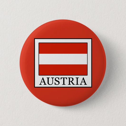 Oostenrijk Ronde Button 5,7 Cm (Voorkant)