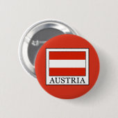 Oostenrijk Ronde Button 5,7 Cm (Voorkant /achterkant)
