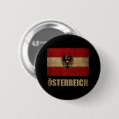  Oostenrijk Ronde Button 5,7 Cm (Voorkant /achterkant)