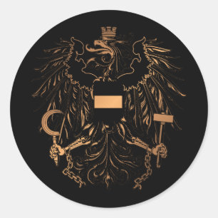 Oostenrijk Ronde Sticker
