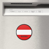 Oostenrijk Roundel kwaliteitsvlag Magneet (Insitu (Vaatwasser))