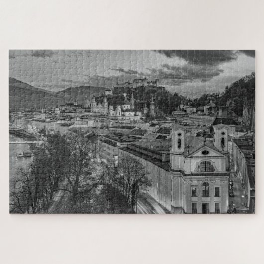 Oostenrijk Salzburg puzzle Legpuzzel (Horizontaal)
