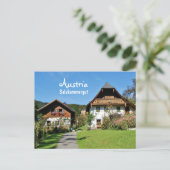 Oostenrijk, Salzkammergut - Briefkaart (Staand voorkant)