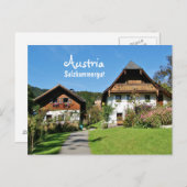 Oostenrijk, Salzkammergut - Briefkaart (Voorkant / Achterkant)