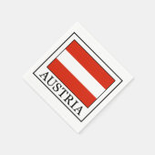 Oostenrijk Servetten (Hoek)