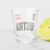 Oostenrijk Shot Glas (Achterkant)