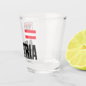 Oostenrijk Shot Glas (Rechts)