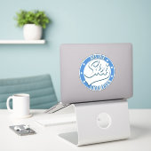 Oostenrijk Ski Kampioen logo Sticker (Laptop op bureau)