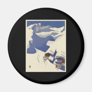 Oostenrijk Ski ligt in de Alpen Magneet