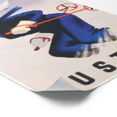 Oostenrijk  Ski Poster (Hoek)