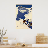 Oostenrijk Ski Reisposter - Wunscheim Poster (Keuken)