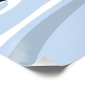 Oostenrijk Skigebied poster, retro. Alpes Winter Perfect Poster (Hoek)