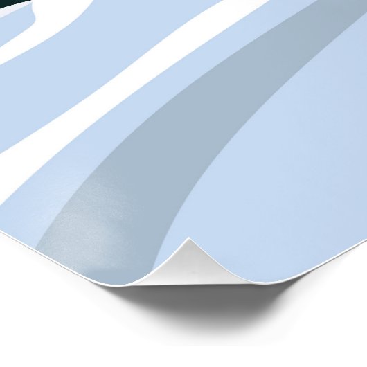 Oostenrijk Skigebied poster, retro. Alpes Winter Perfect Poster (Hoek)