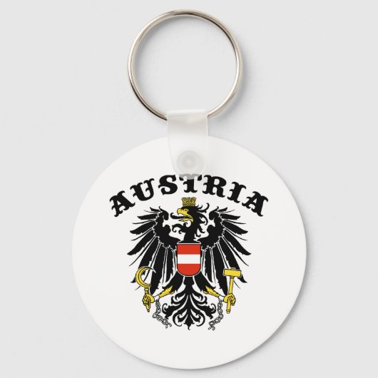 Oostenrijk Sleutelhanger (Voorkant)