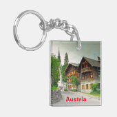 Oostenrijk Sleutelhanger (Voorkant Links)