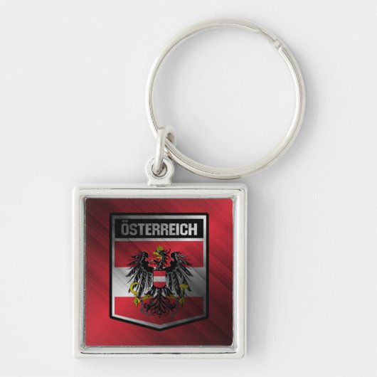 Oostenrijk Sleutelhanger (Voorkant)