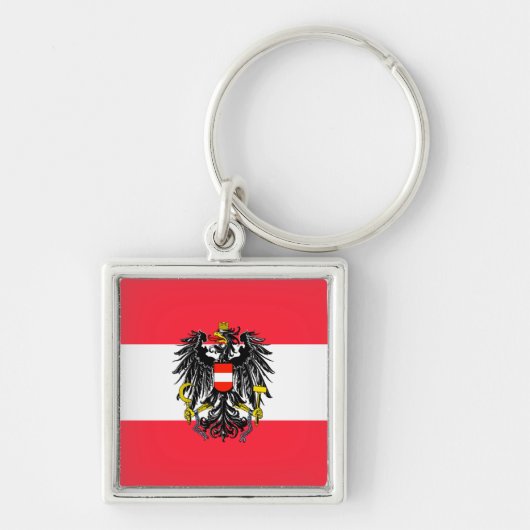 Oostenrijk Sleutelhanger (Voorkant)