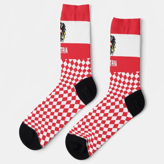 Oostenrijk Sokken, mode onder Oostenrijkse vlag /  Sokken (Links)